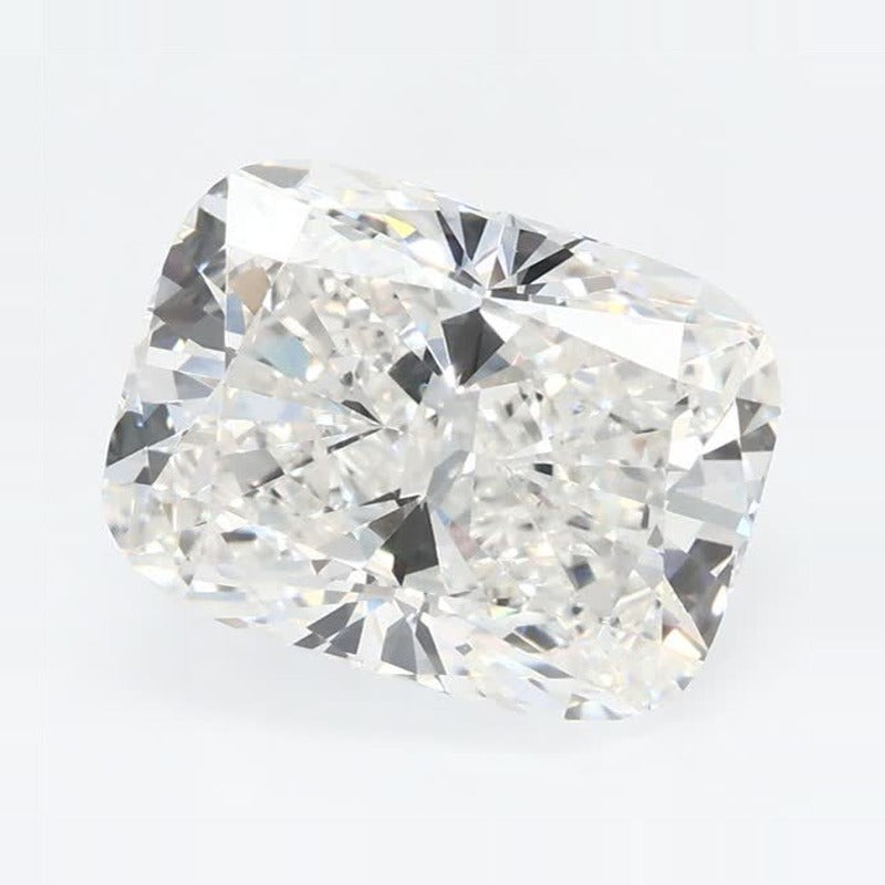 3.66 ct Lab-Grown Diamond – F VVS2 – Elongated Cushion Cut – GCAL Certified — Sapphire Row · cut7