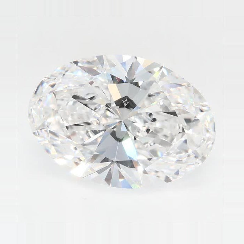 3.51 ct Lab-Grown Diamond – D VS1 – Oval Cut – GCAL Certified — Sapphire Row · cut7