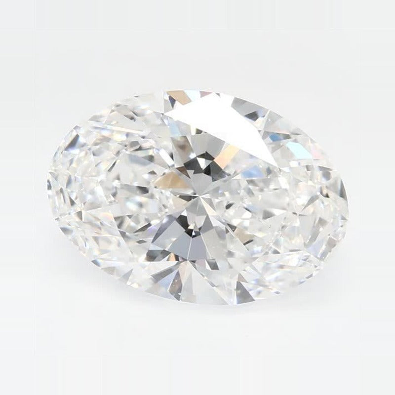 3.22 ct Lab-Grown Diamond – E VS1 – Oval Cut – GCAL Certified — Sapphire Row · cut7