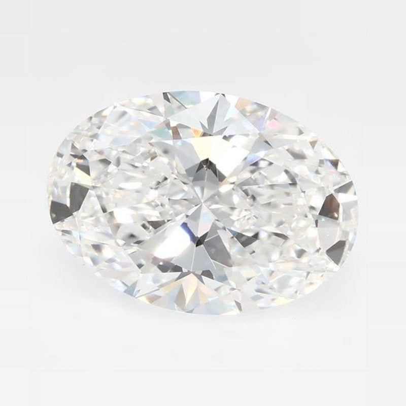 3.10 ct Lab-Grown Diamond – E VVS2 – Oval Cut – GCAL Certified — Sapphire Row · cut7