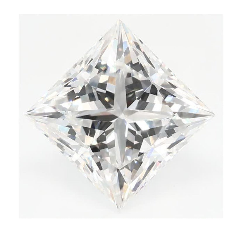 3.07 ct Lab-Grown Diamond – E VVS2 – Square Cut – GCAL Certified — Sapphire Row · cut7