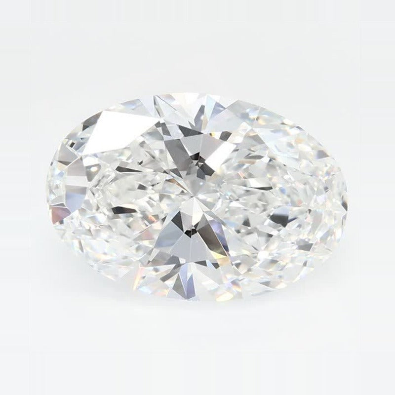 3.09 ct Lab-Grown Diamond – E VVS2 – Oval Cut – GCAL Certified — Sapphire Row · cut7