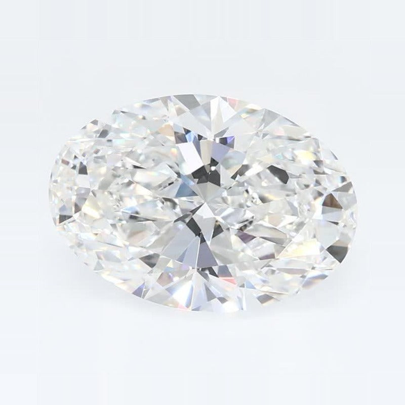 3.06 ct Lab-Grown Diamond – E VVS2 – Oval Cut – GCAL Certified — Sapphire Row · cut7
