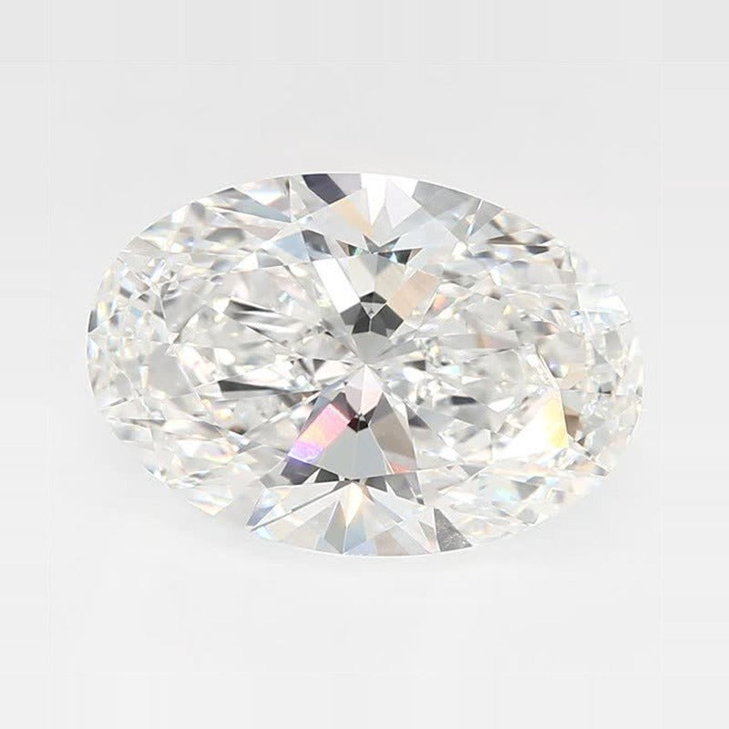 3.04 ct Lab-Grown Diamond – E VVS1 – Oval Cut – GCAL Certified — Sapphire Row · cut7