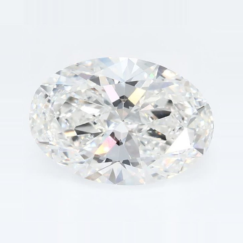 2.98 ct Lab-Grown Diamond – F VVS2 – Oval Cut – GCAL Certified — Sapphire Row · cut7