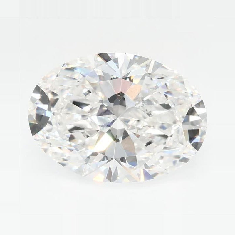 2.98 ct Lab-Grown Diamond – E VVS2 – Oval Cut – GCAL Certified — Sapphire Row · cut7