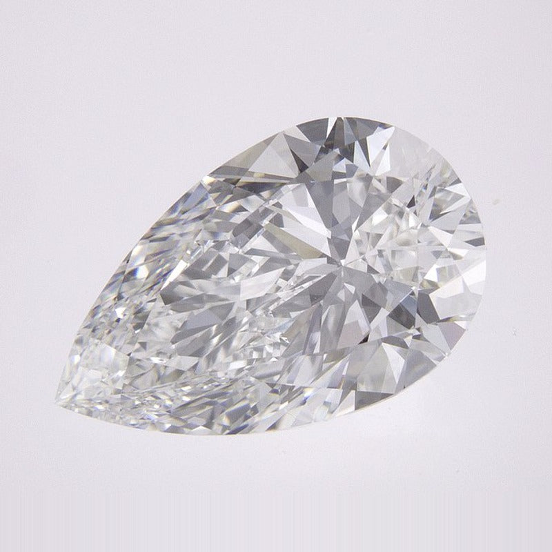 2.98 ct Lab-Grown Diamond – E VVS2 – Pear Cut – IGI Certified — Sapphire Row · cut7