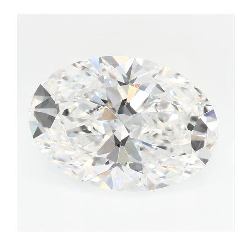 2.92 ct Lab-Grown Diamond – E VVS2 – Oval Cut – GCAL Certified — Sapphire Row · cut7