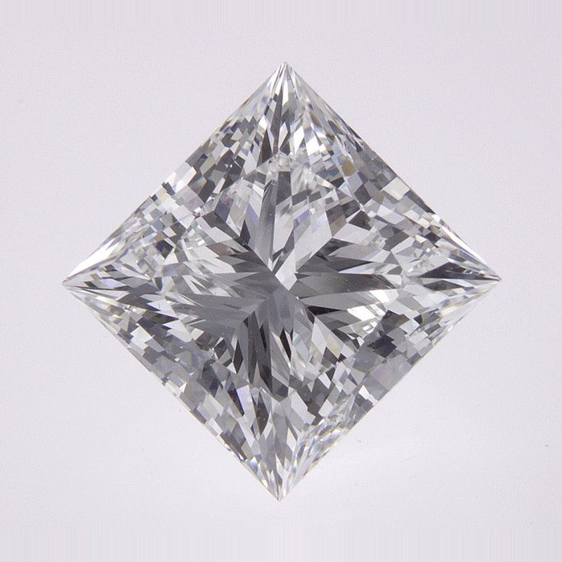 2.90 ct Lab-Grown Diamond – E VVS2 – Square Cut – IGI Certified — Sapphire Row · cut7