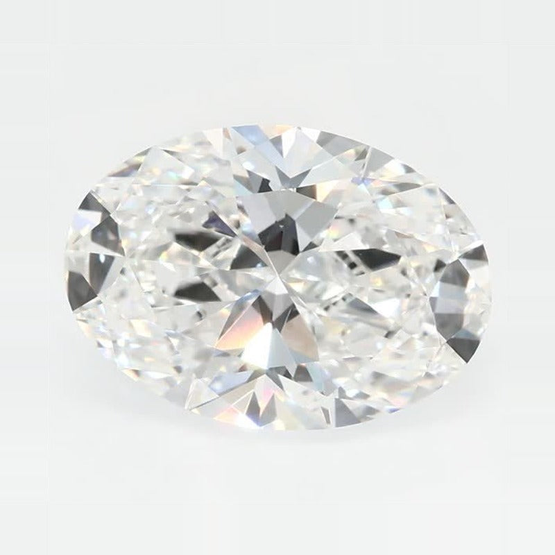 2.60 ct Lab-Grown Diamond – E VVS1 – Oval Cut – GCAL Certified — Sapphire Row · cut7