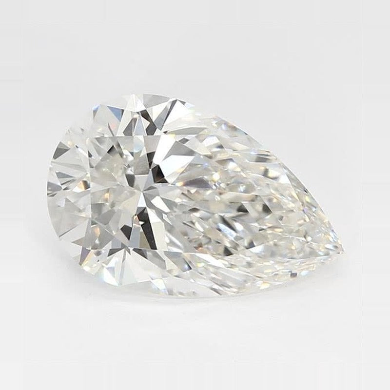 2.55 ct Lab-Grown Diamond – H VS2 – Pear Cut – GCAL Certified — Sapphire Row · cut7