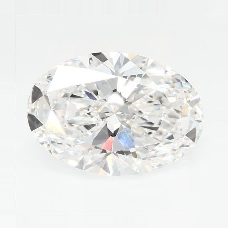2.48 ct Lab-Grown Diamond – D VVS2 – Oval Cut – GCAL Certified — Sapphire Row · cut7