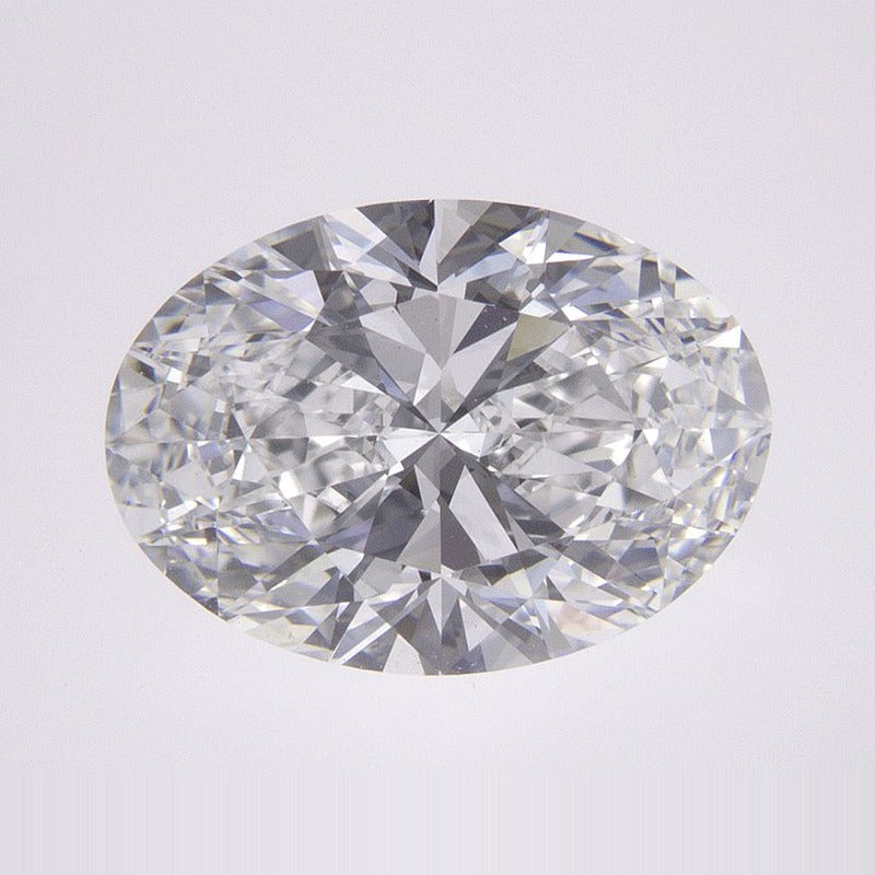 2.46 ct Lab-Grown Diamond – D VS1 – Oval Cut – IGI Certified — Sapphire Row · cut7