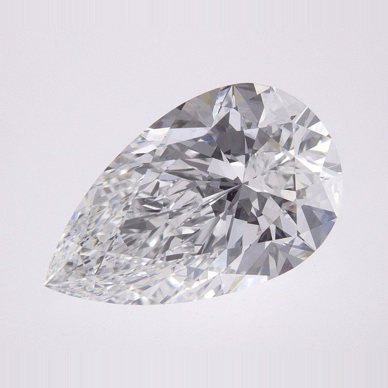 2.32 ct Lab-Grown Diamond – D VVS1 – Pear Cut – IGI Certified — Sapphire Row · cut7