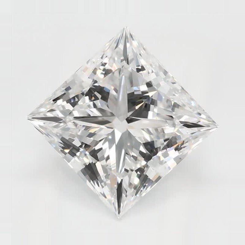 2.09 ct Lab-Grown Diamond – D VS1 – Square Cut – GCAL Certified — Sapphire Row · cut7