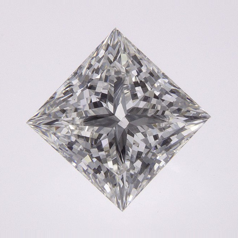 2.09 ct Lab-Grown Diamond – G VVS2 – Square Cut – IGI Certified — Sapphire Row · cut7