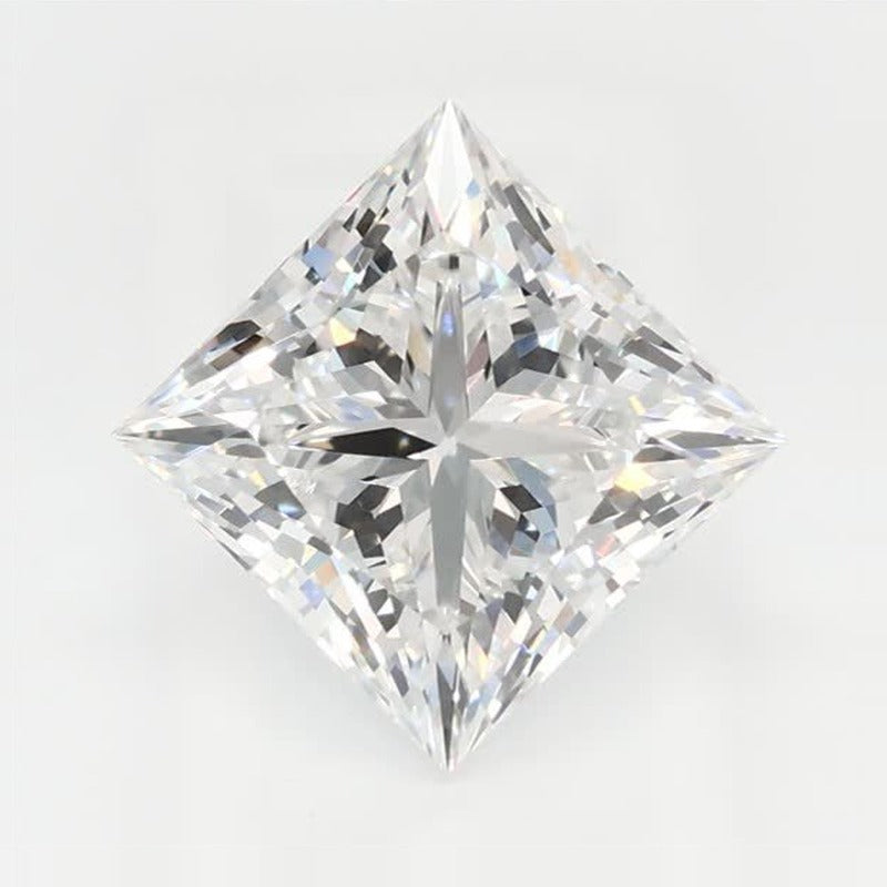 2.06 ct Lab-Grown Diamond – E VVS2 – Square Cut – GCAL Certified — Sapphire Row · cut7