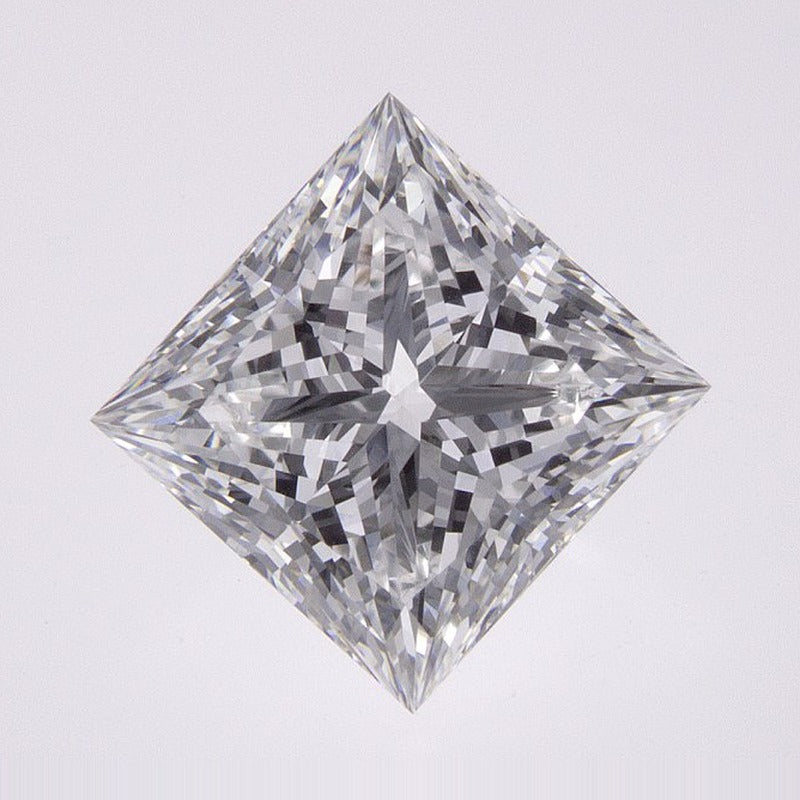 2.02 ct Lab-Grown Diamond – D VVS2 – Square Cut – IGI Certified — Sapphire Row · cut7