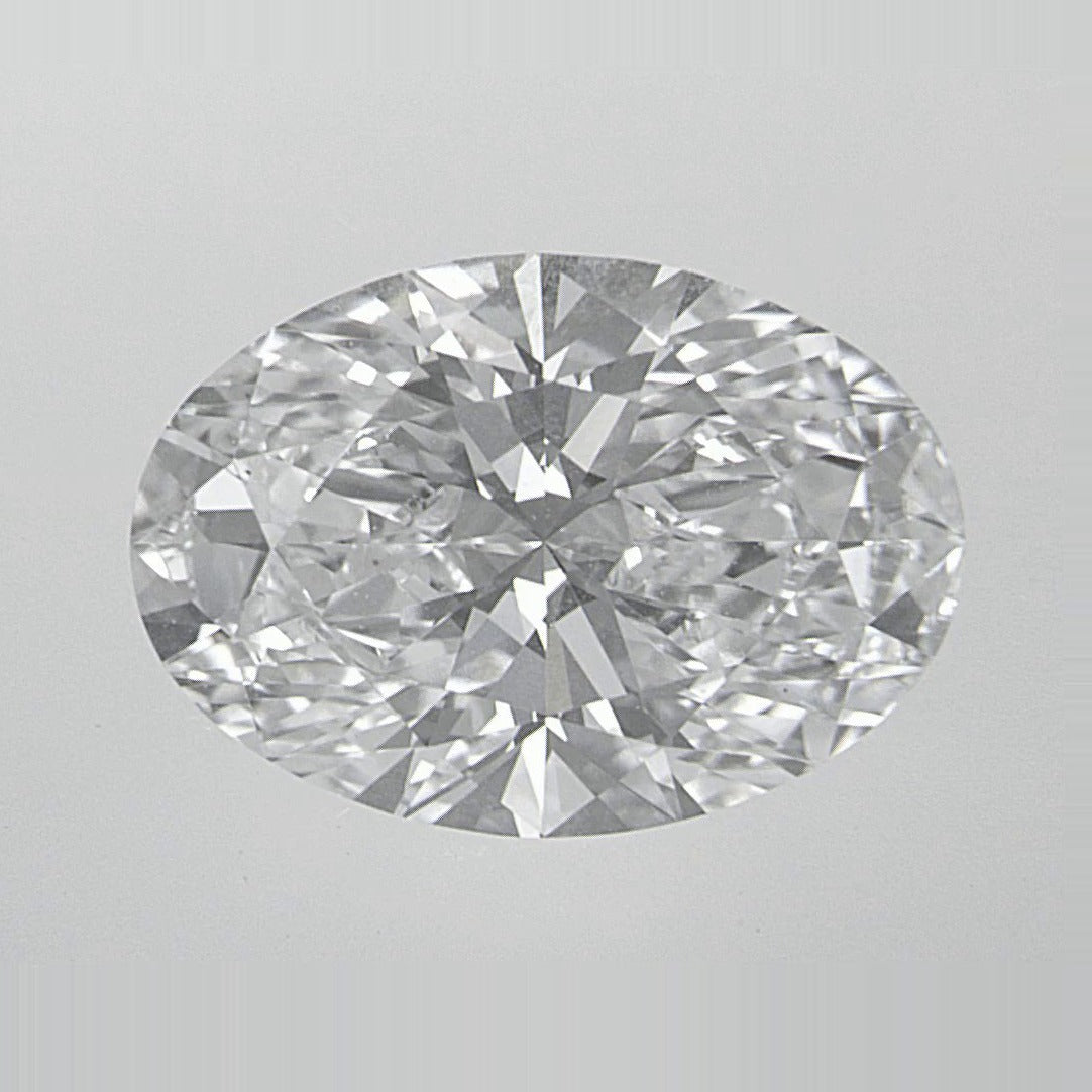 1.95 ct Lab-Grown Diamond – D VVS2 – Oval Cut – IGI Certified — Sapphire Row · cut7