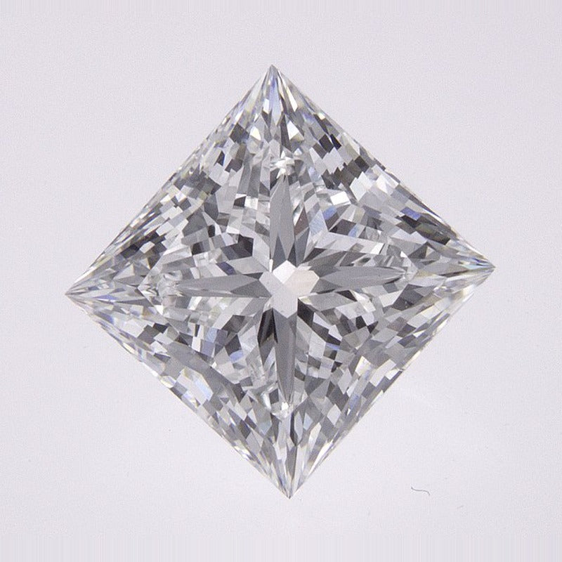 1.90 ct Lab-Grown Diamond – D VVS2 – Square Cut – IGI Certified — Sapphire Row · cut7