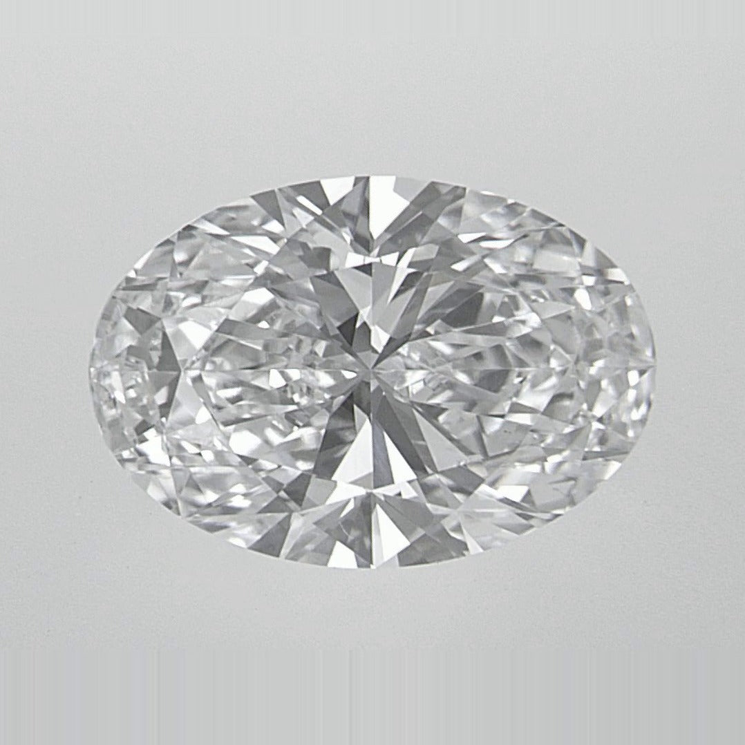 1.88 ct Lab-Grown Diamond – D VVS2 – Oval Cut – IGI Certified — Sapphire Row · cut7