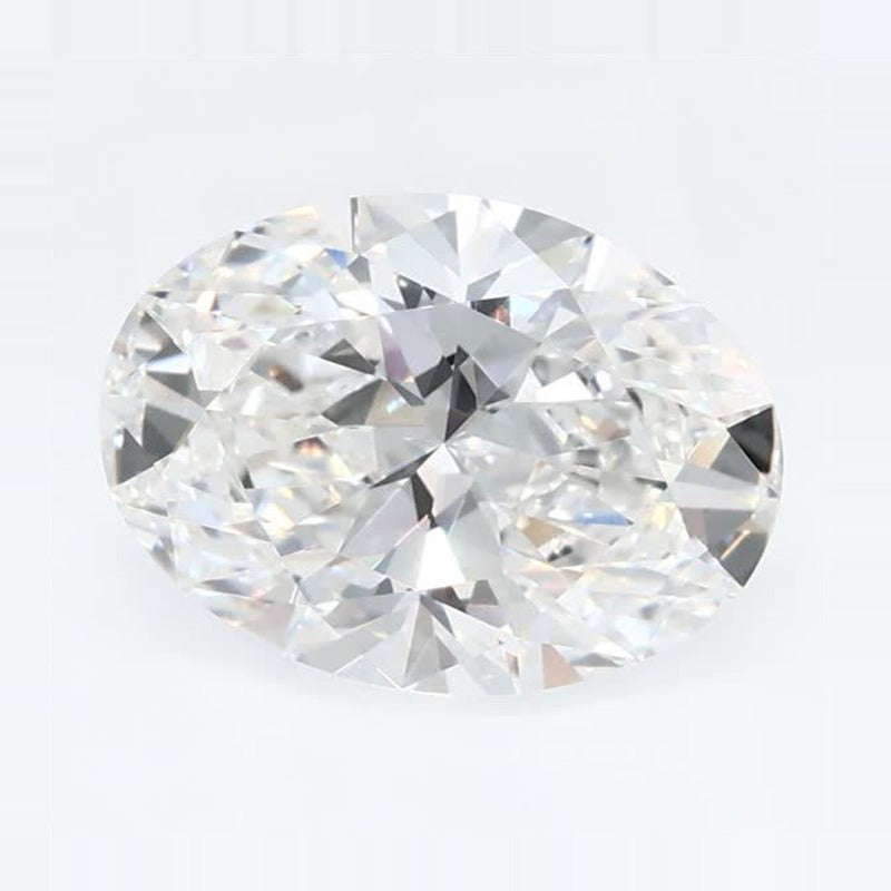 1.77 ct Lab-Grown Diamond – E VVS2 – Oval Cut – GCAL Certified — Sapphire Row · cut7