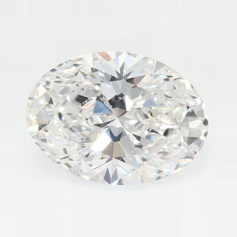 1.74 ct Lab-Grown Diamond – F VVS2 – Oval Cut – GCAL Certified — Sapphire Row · cut7