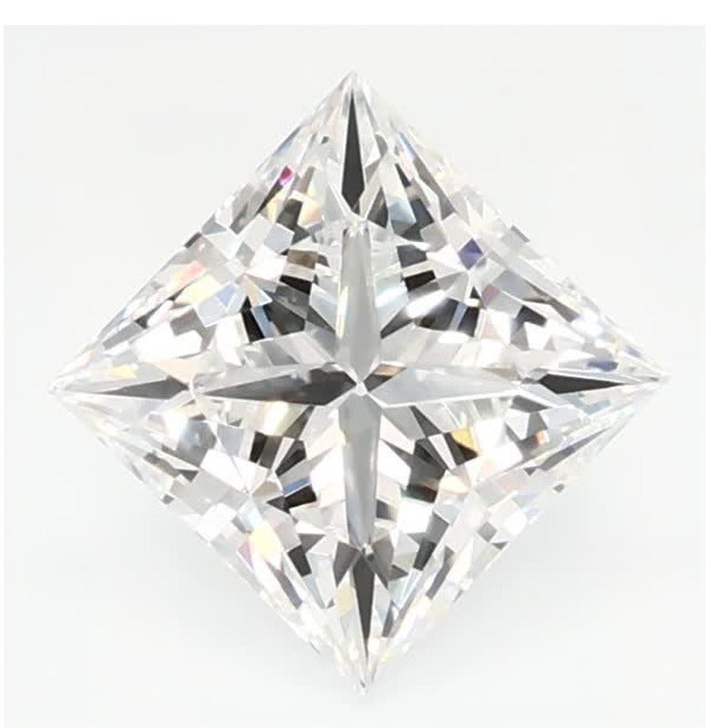 1.31 ct Lab-Grown Diamond – E VVS2 – Square Cut – GCAL Certified — Sapphire Row · cut7