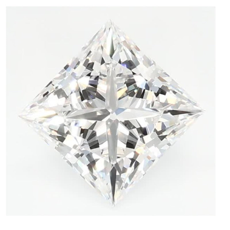 1.29 ct Lab-Grown Diamond – E VVS2 – Square Cut – GCAL Certified — Sapphire Row · cut7