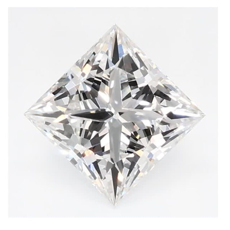 1.28 ct Lab-Grown Diamond – F VVS2 – Square Cut – GCAL Certified — Sapphire Row · cut7