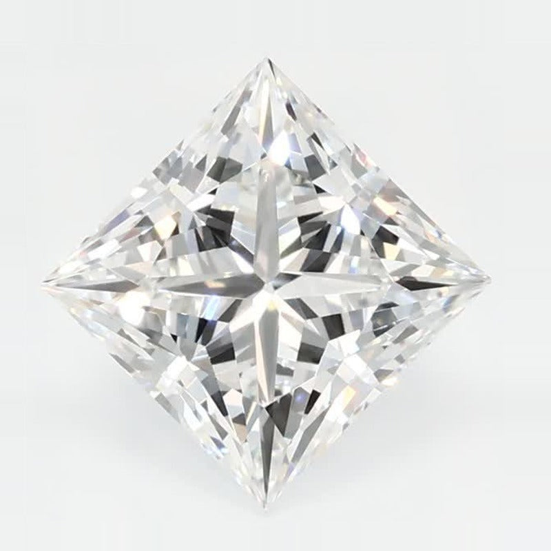1.27 ct Lab-Grown Diamond – D VVS1 – Square Cut – GCAL Certified — Sapphire Row · cut7