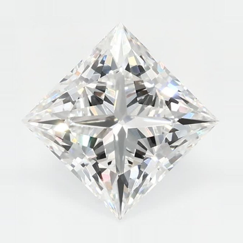 1.25 ct Lab-Grown Diamond – E VVS2 – Square Cut – GCAL Certified — Sapphire Row · cut7