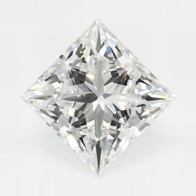 1.08 ct Lab-Grown Diamond – E VVS2 – Square Cut – GCAL Certified — Sapphire Row · cut7