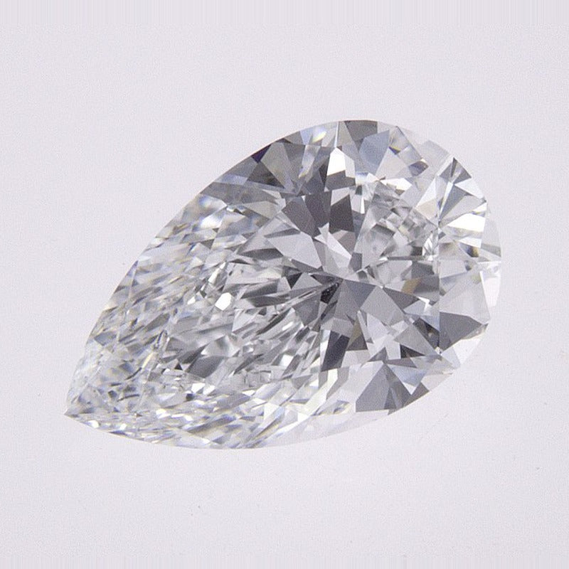 1.05 ct Lab-Grown Diamond – D VVS2 – Pear Cut – IGI Certified — Sapphire Row · cut7
