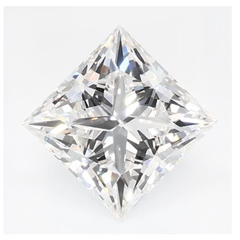 1.04 ct Lab-Grown Diamond – D VVS2 – Square Cut – GCAL Certified — Sapphire Row · cut7
