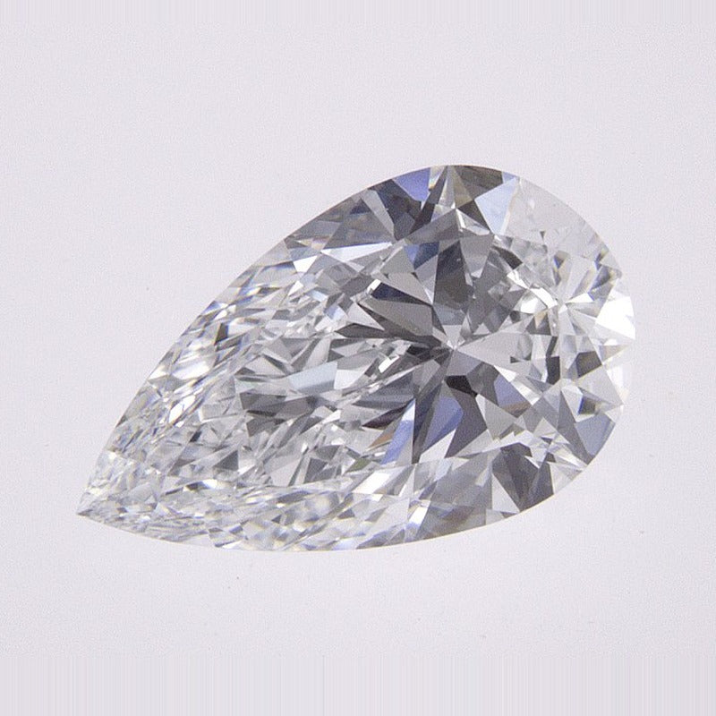 1.04 ct Lab-Grown Diamond – D VVS2 – Pear Cut – IGI Certified — Sapphire Row · cut7