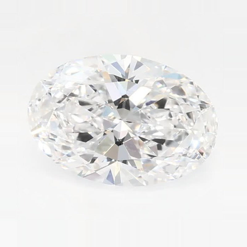 1.03 ct Lab-Grown Diamond – D VVS2 – Oval Cut – GCAL Certified — Sapphire Row · cut7