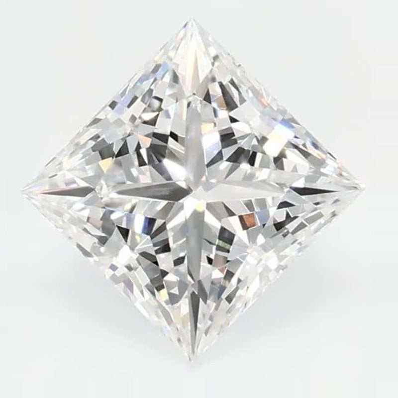 1.03 ct Lab-Grown Diamond – D VVS2 – Square Cut – GCAL Certified — Sapphire Row · cut7