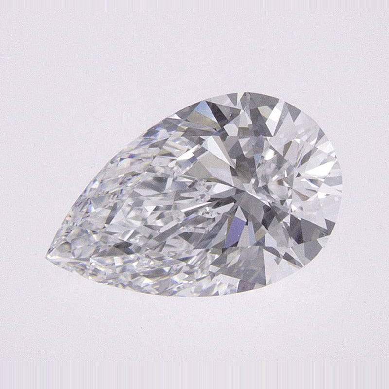 1.02 ct Lab-Grown Diamond – D VVS2 – Pear Cut – IGI Certified — Sapphire Row · cut7