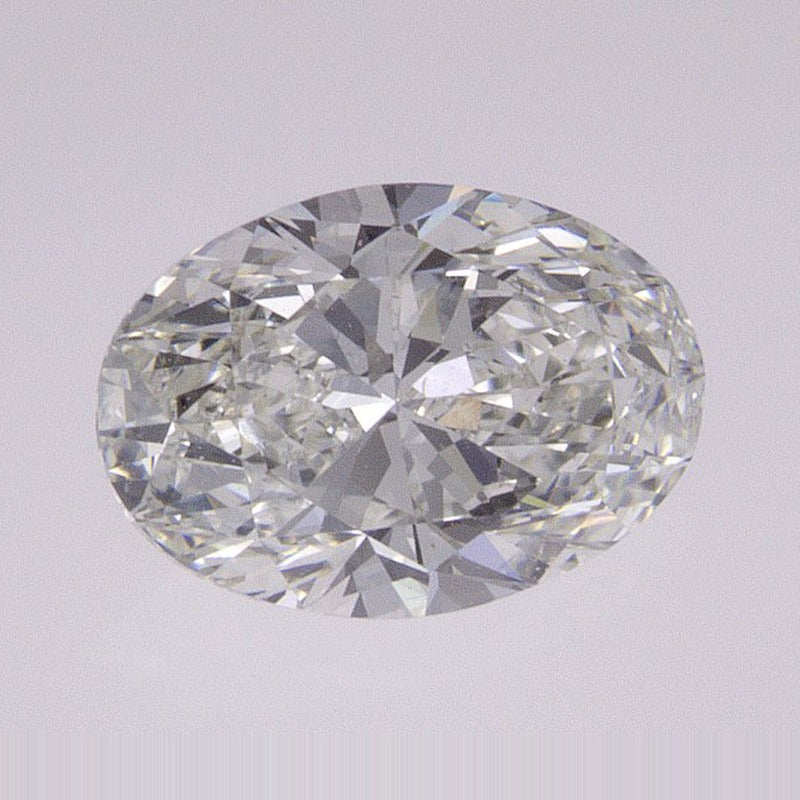 1.00 ct Natural Diamond – H SI2 – Oval Cut – GIA Certified — Sapphire Row · cut7