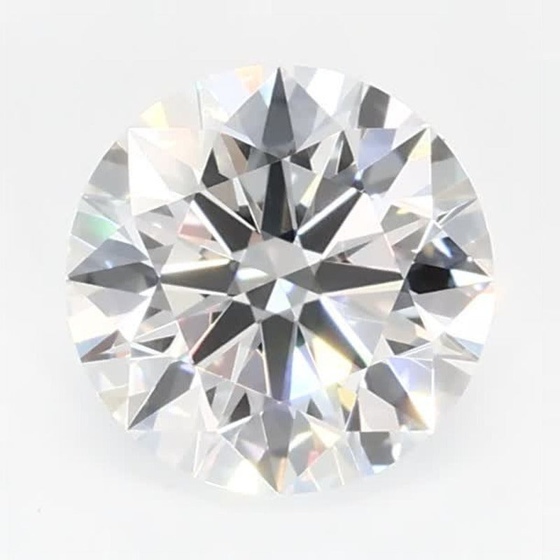 0.85 ct Lab-Grown Diamond – D VVS2 – Round Cut – GCAL Certified — Sapphire Row · cut7