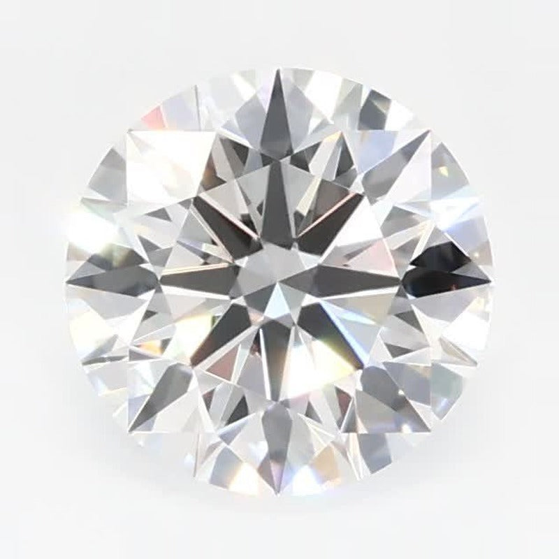 0.83 ct Lab-Grown Diamond – E VVS2 – Round Cut – GCAL Certified — Sapphire Row · cut7