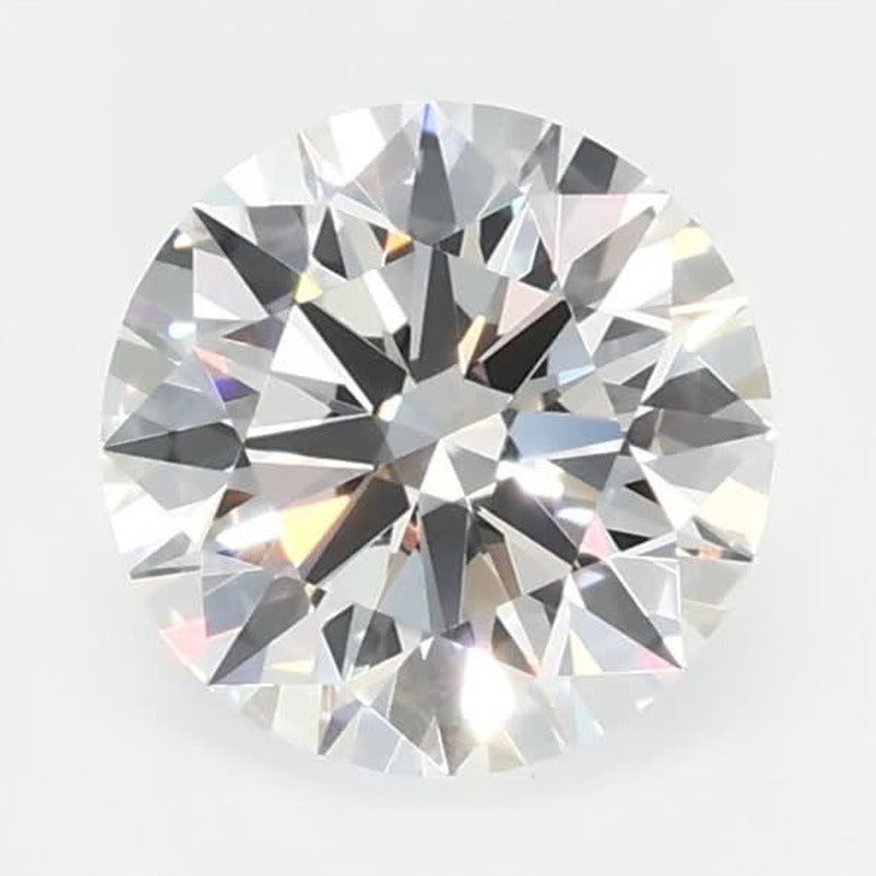0.83 ct Lab-Grown Diamond – F VVS1 – Round Cut – GCAL Certified — Sapphire Row · cut7