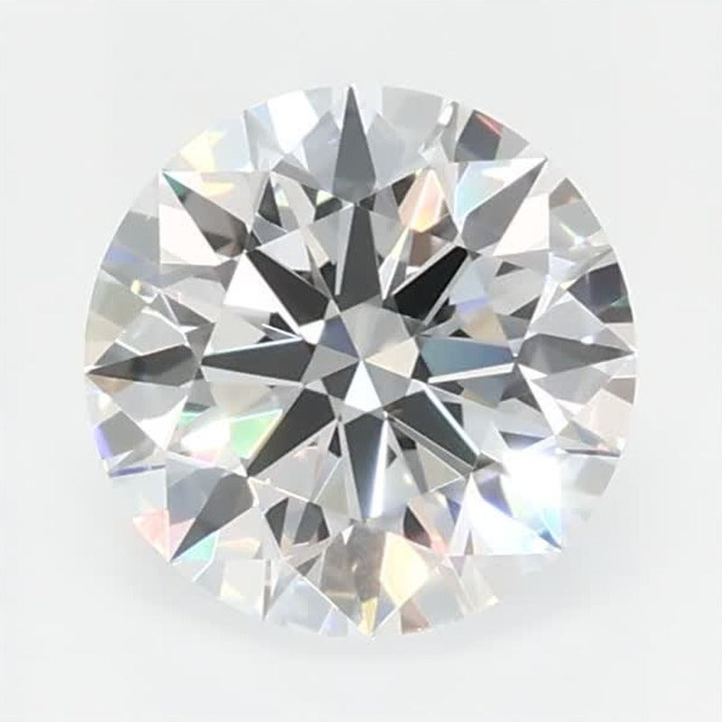 0.81 ct Lab-Grown Diamond – F VVS2 – Round Cut – GCAL Certified — Sapphire Row · cut7