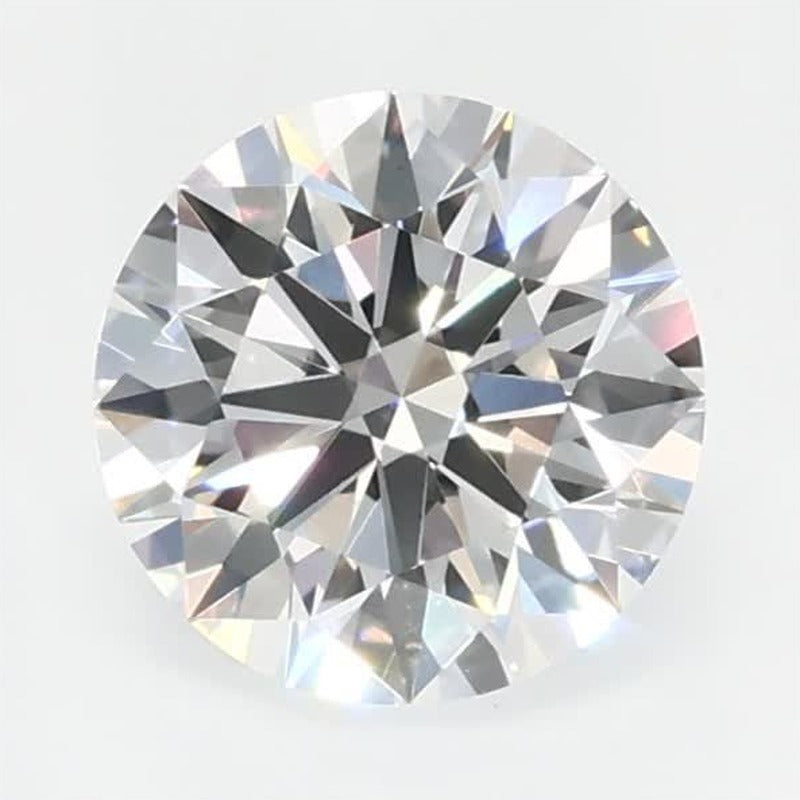 0.81 ct Lab-Grown Diamond – E VVS2 – Round Cut – GCAL Certified — Sapphire Row · cut7
