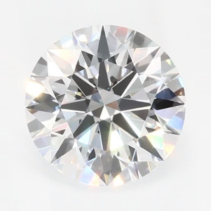 0.81 ct Lab-Grown Diamond – E VVS2 – Round Cut – GCAL Certified — Sapphire Row · cut7