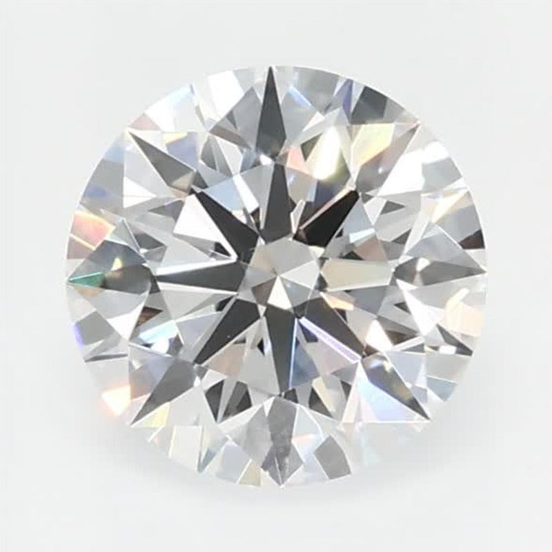 0.80 ct Lab-Grown Diamond – F VVS2 – Round Cut – GCAL Certified — Sapphire Row · cut7
