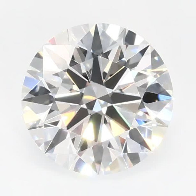 0.80 ct Lab-Grown Diamond – E VVS2 – Round Cut – GCAL Certified — Sapphire Row · cut7