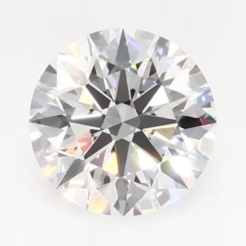 0.80 ct Lab-Grown Diamond – E VVS2 – Round Cut – GCAL Certified — Sapphire Row · cut7
