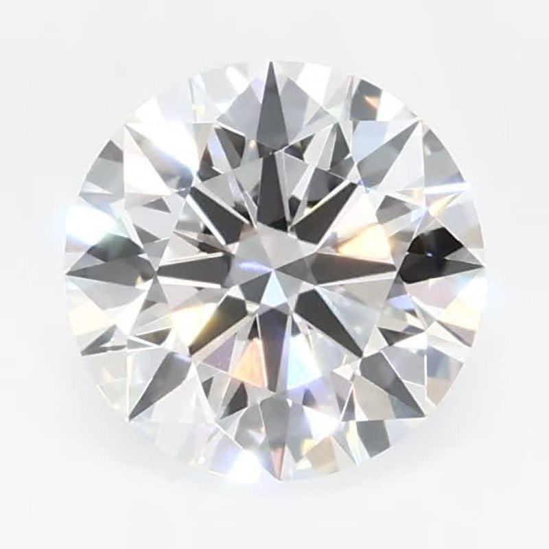 0.80 ct Lab-Grown Diamond – E VVS1 – Round Cut – GCAL Certified — Sapphire Row · cut7